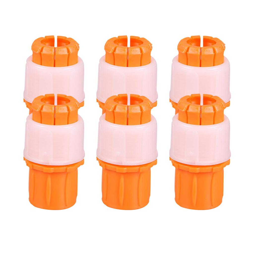 6 Counts Universal Tap Water Connector, Versatile Tool for Water Transfer Needs, Practical for Household and Garden Applications, Simple Removal and Installation Process