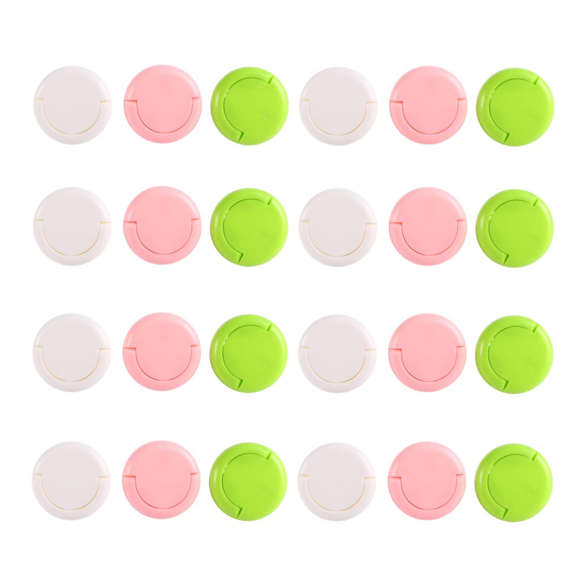 40 Counts Outlet Covers Child Safety, Assorted Random Colors Plug Protectors, Shock Prevention Socket Covers with Easy-Grip Handle