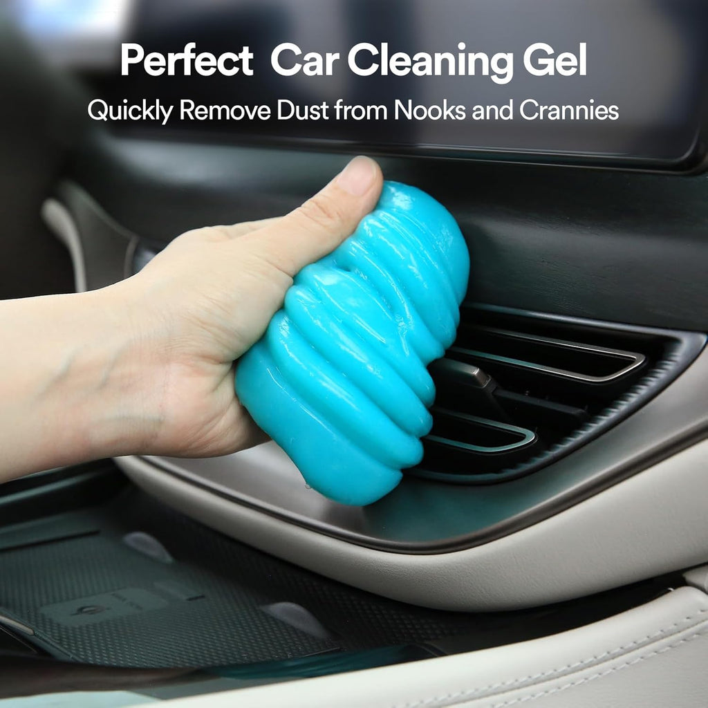 Universal Cleaning Gel for Office Products Cleaning,Keyboard Cleaner Dust Cleaning Gel for Car Interior Cleaning,Car Putty Reusable Slime goo, Magic Cleaning Putty for Vehicle Vents,Laptop