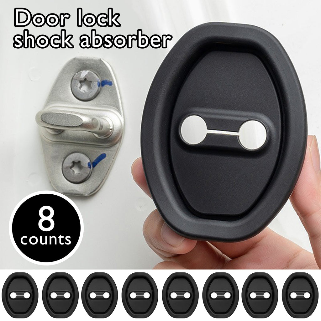 8 Counts Door Latch Lock Cover,Dustproof Design, Protects Latch, Enhances Durability