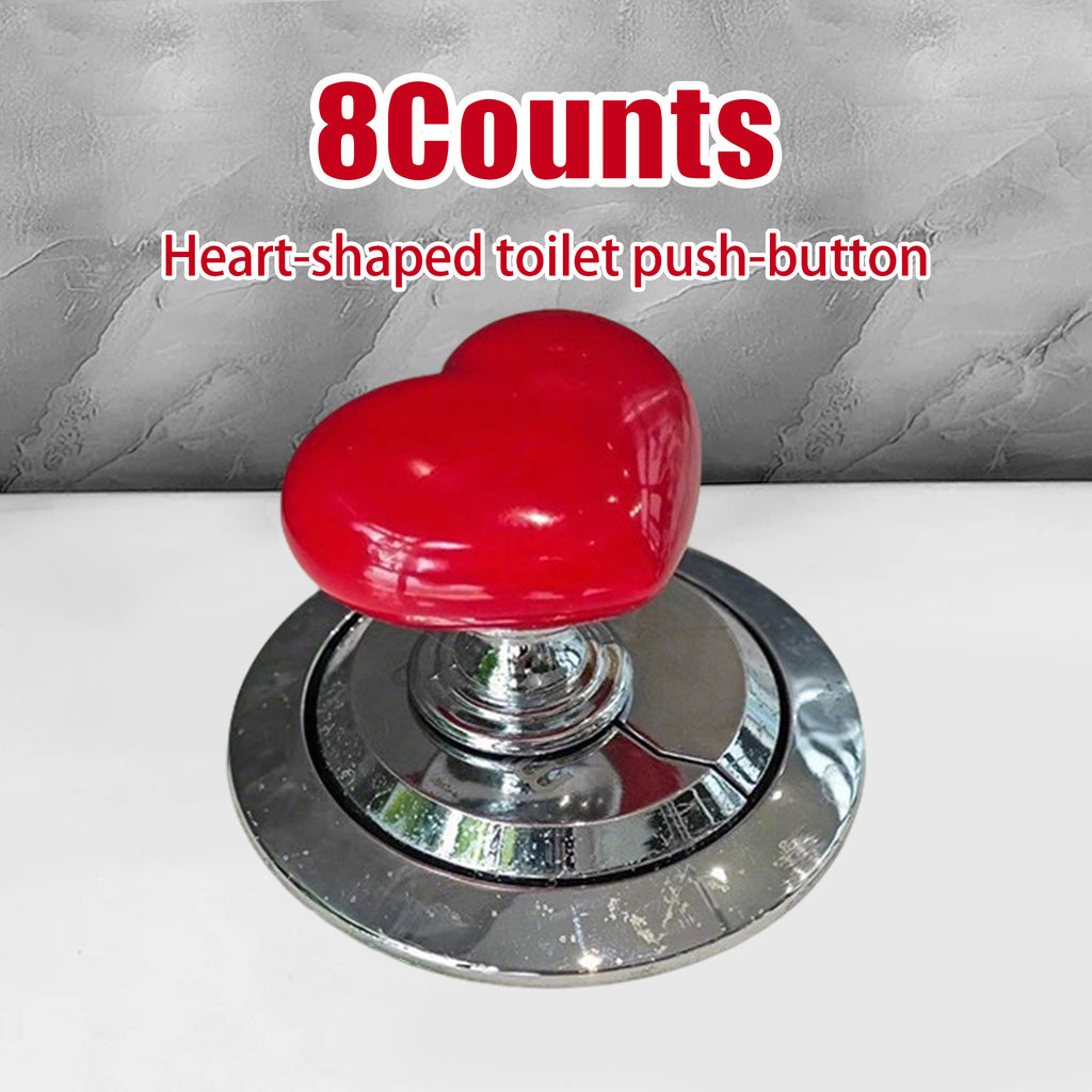8 Counts Toilet Button Pusher, random colors bring energy to your space