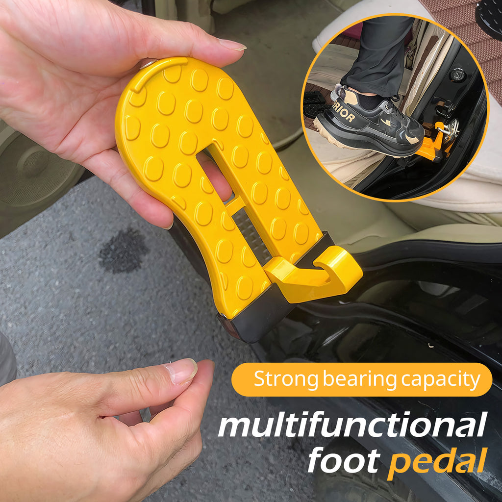 1 Count SUV Roof Step Assist, door latch mounting design for roof rack access and cargo loading,tool-free installation for SUVs and trucks