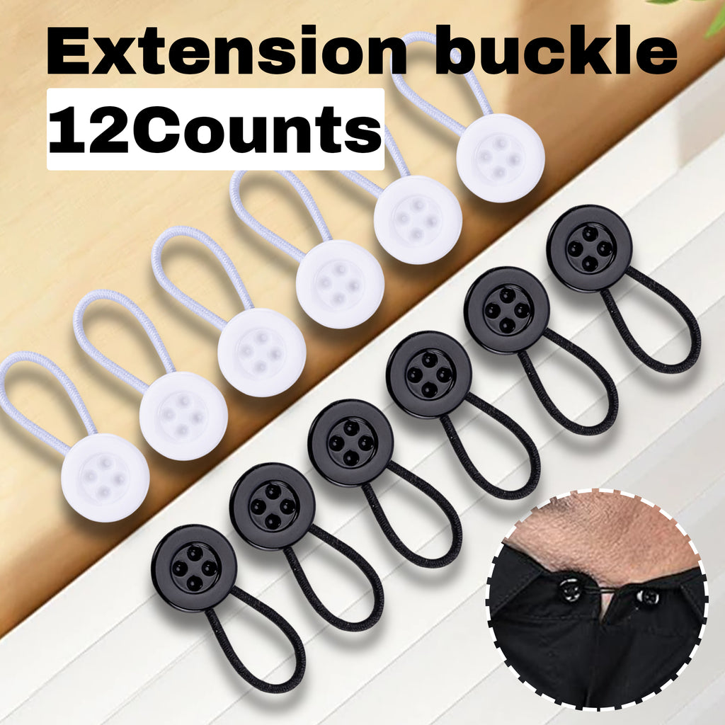 12 counts Superior Stitch Unisex Comfy Deluxe Collar , White & Black Buttons improve collar