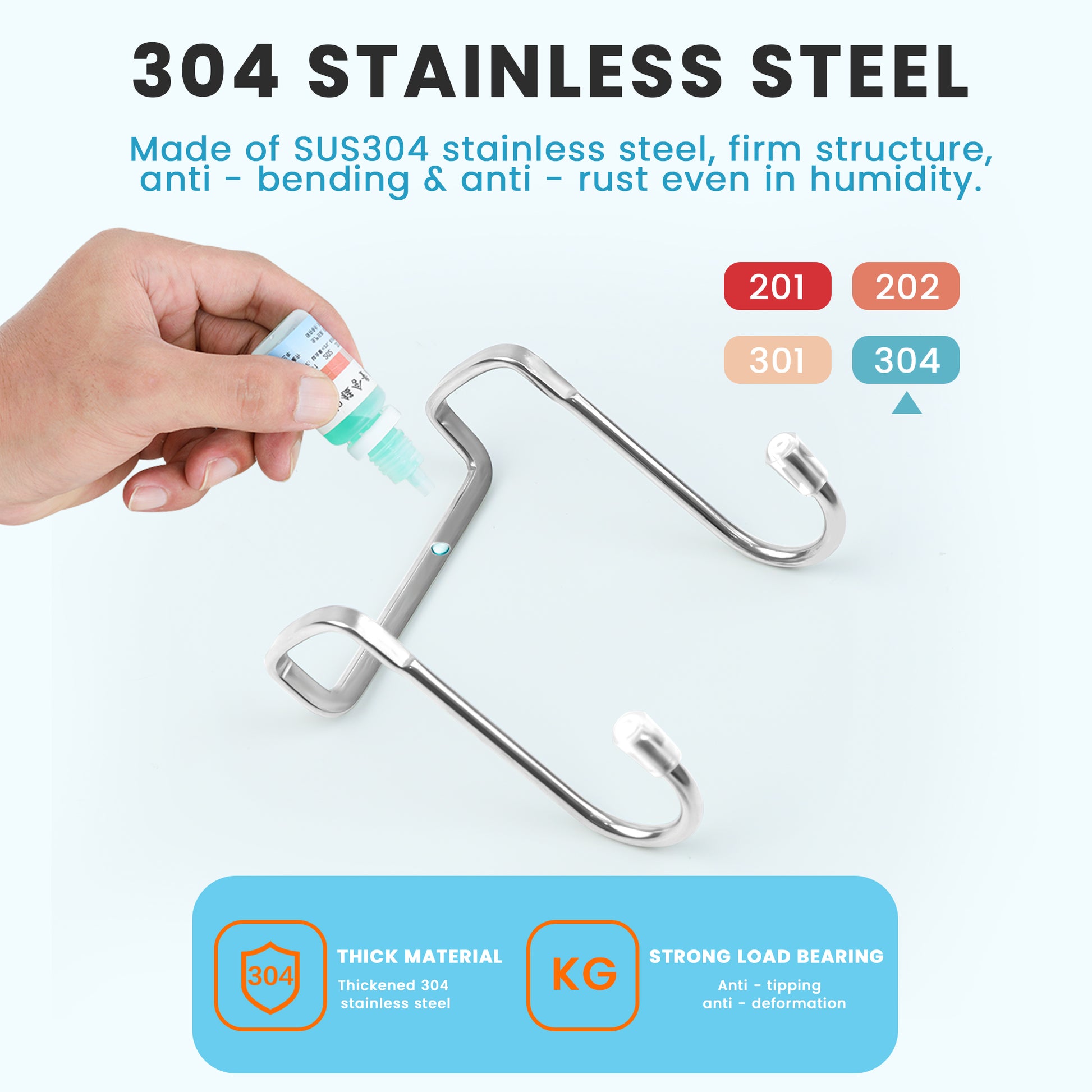 2 Counts Heavy Duty Dual-Purpose Over The Door Hooks Organizer for Towels, Clothes, Hats & Bags, with double hooks for extra hanging space, fits Bathroom, Bedroom