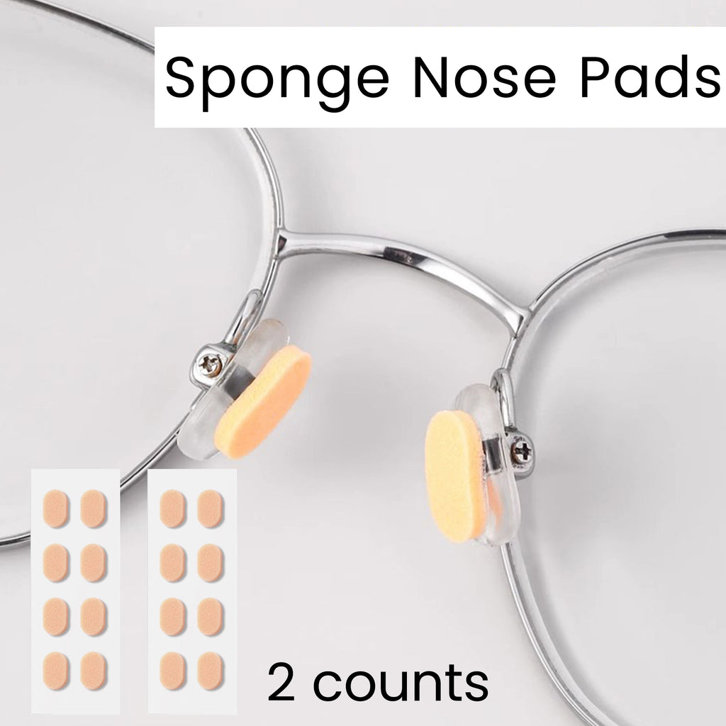 2 Counts Soft Foam Nose Pads, anti-slip and soft, suitable for daily eyeglasses use