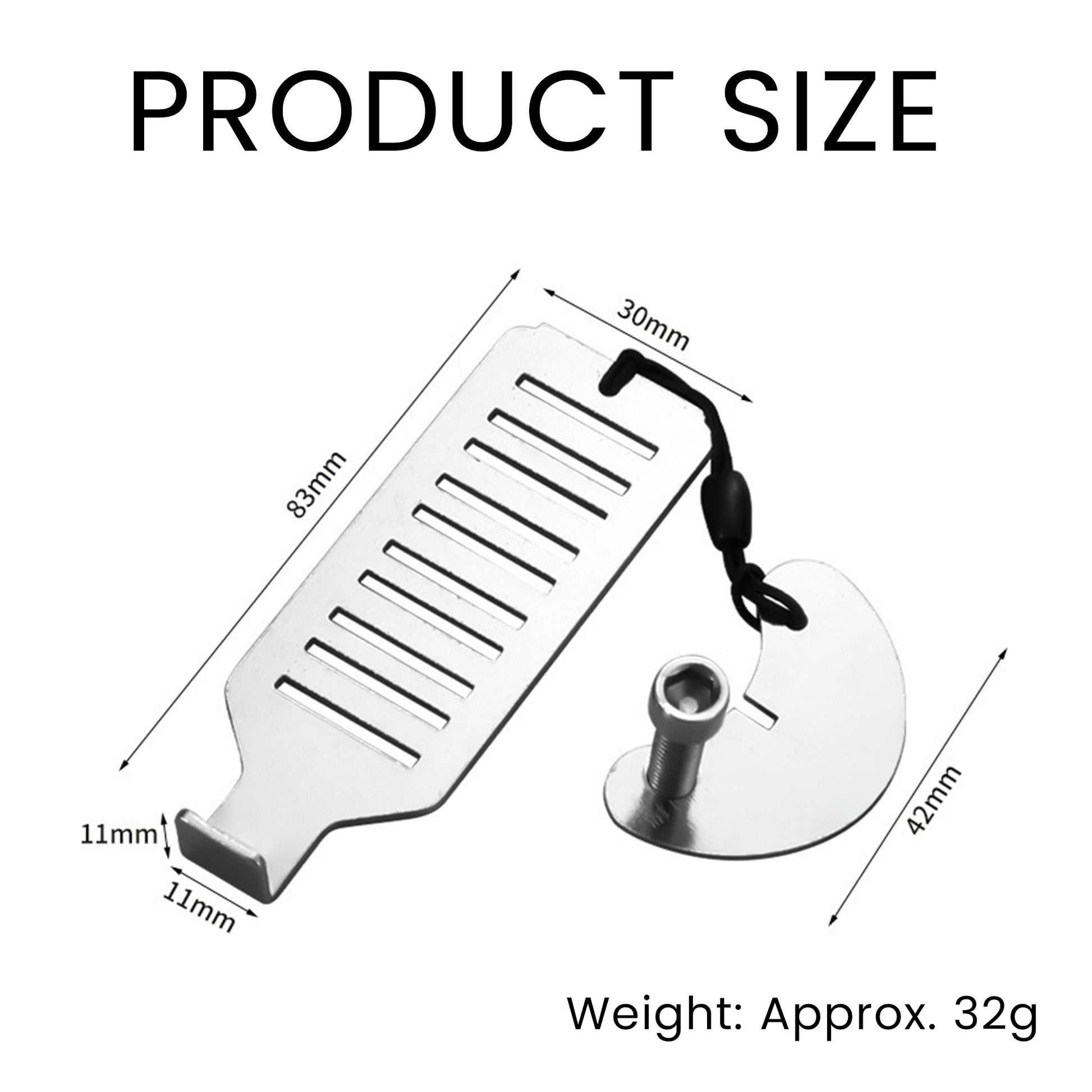 2 Counts Universal Quick-Install Portable Door Lock – Compact Childproof Design for Instant Door Protection Anywhere