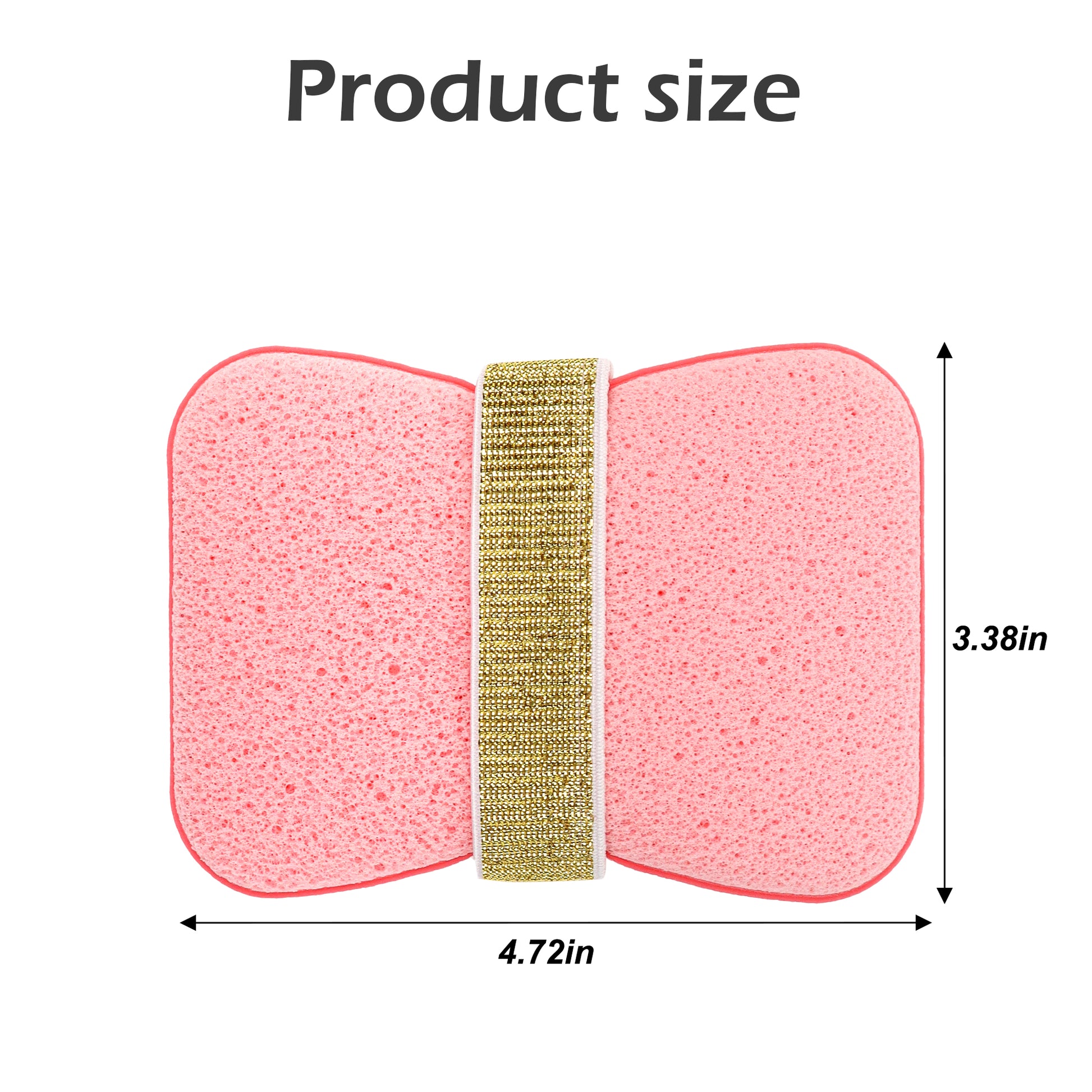 2 Counts Sponge Soap Saver Pouch - Exfoliating Loofah Bath Bag for Rich Lather, Soap Saver for Lasting Lather and Easy Storage