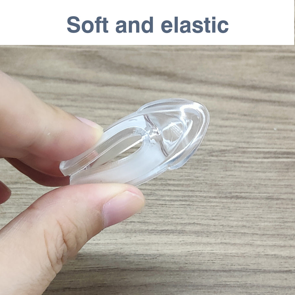 12 Counts Safety Corner Protectors Guards, Easy Install on Glass Wood and Tile, Transparent