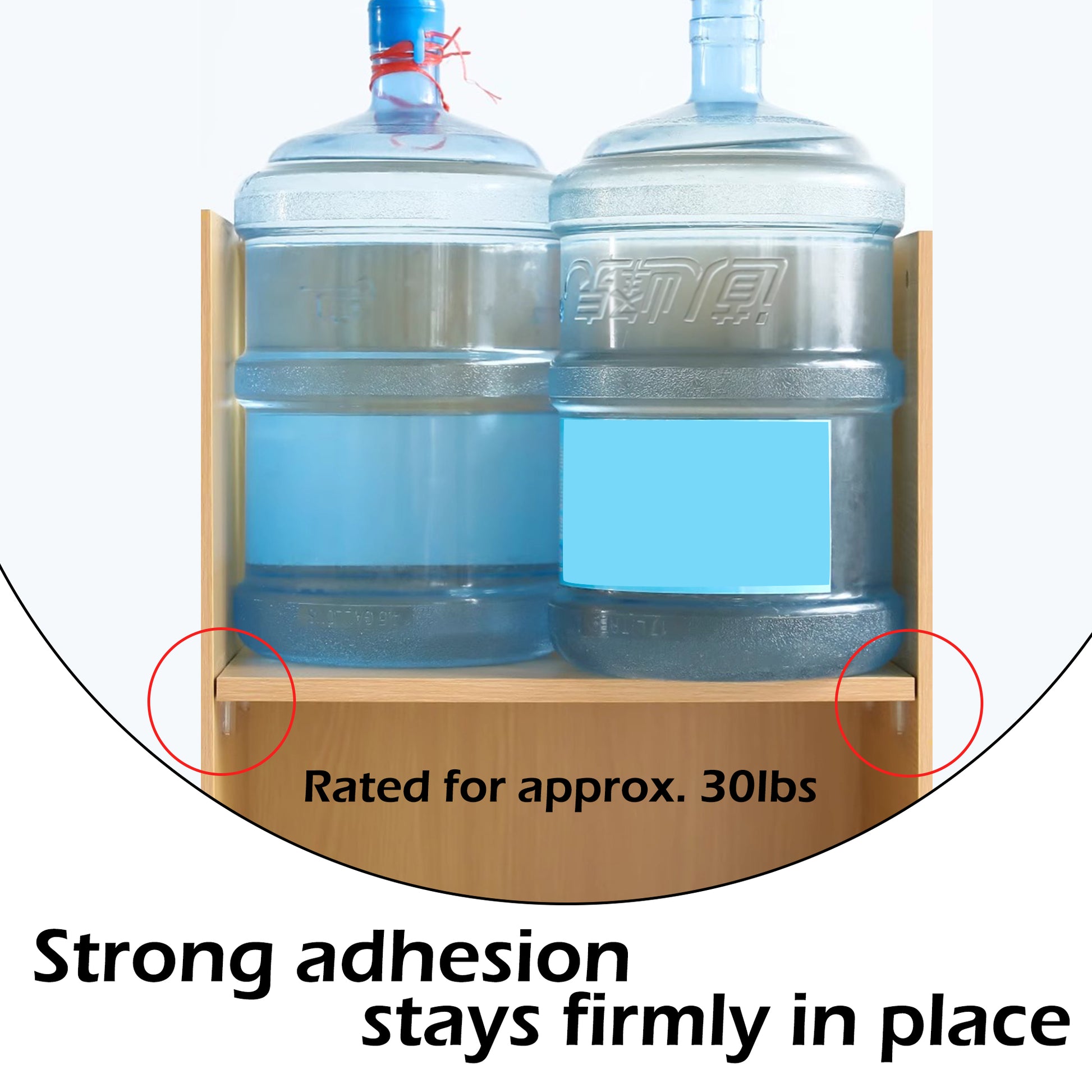 16 Counts Shelf Support Pegs, Self-Adhesive Bracket without Punch, Strong Partition Pin for Kitchen Clapboard Bookcase