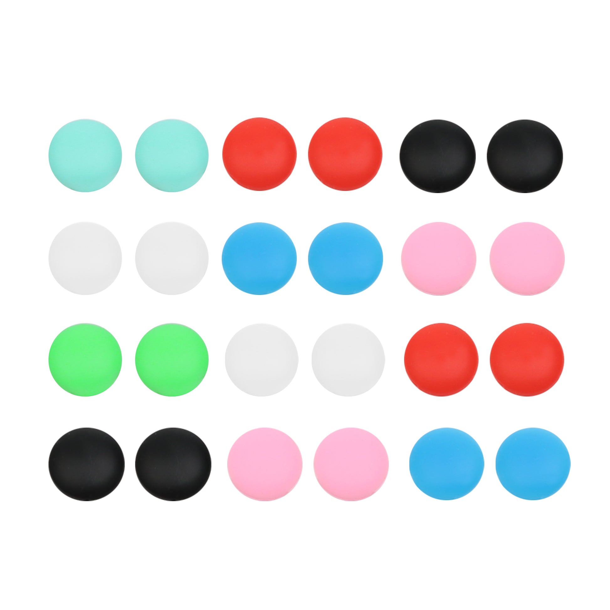 24 Counts Silica gel Eyeglasses Retainer，random color Bean-Shaped Ear Grips – Soft Silicone, No-Slip Design for Glasses & Sunglasses