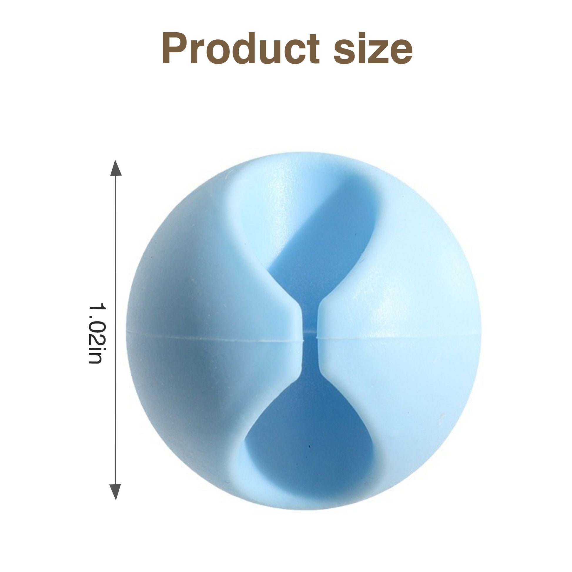 4 Counts Cable Clips, Random Colors Strong Hold Adhesive Wire Organizers for Desk and Wall Management