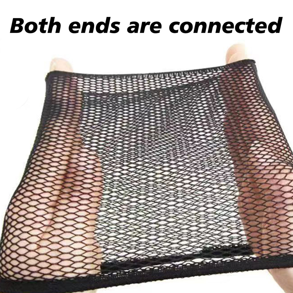 5 Counts Universal Hairnets & Styling Tools: Breathable Mesh Caps for Men & Women