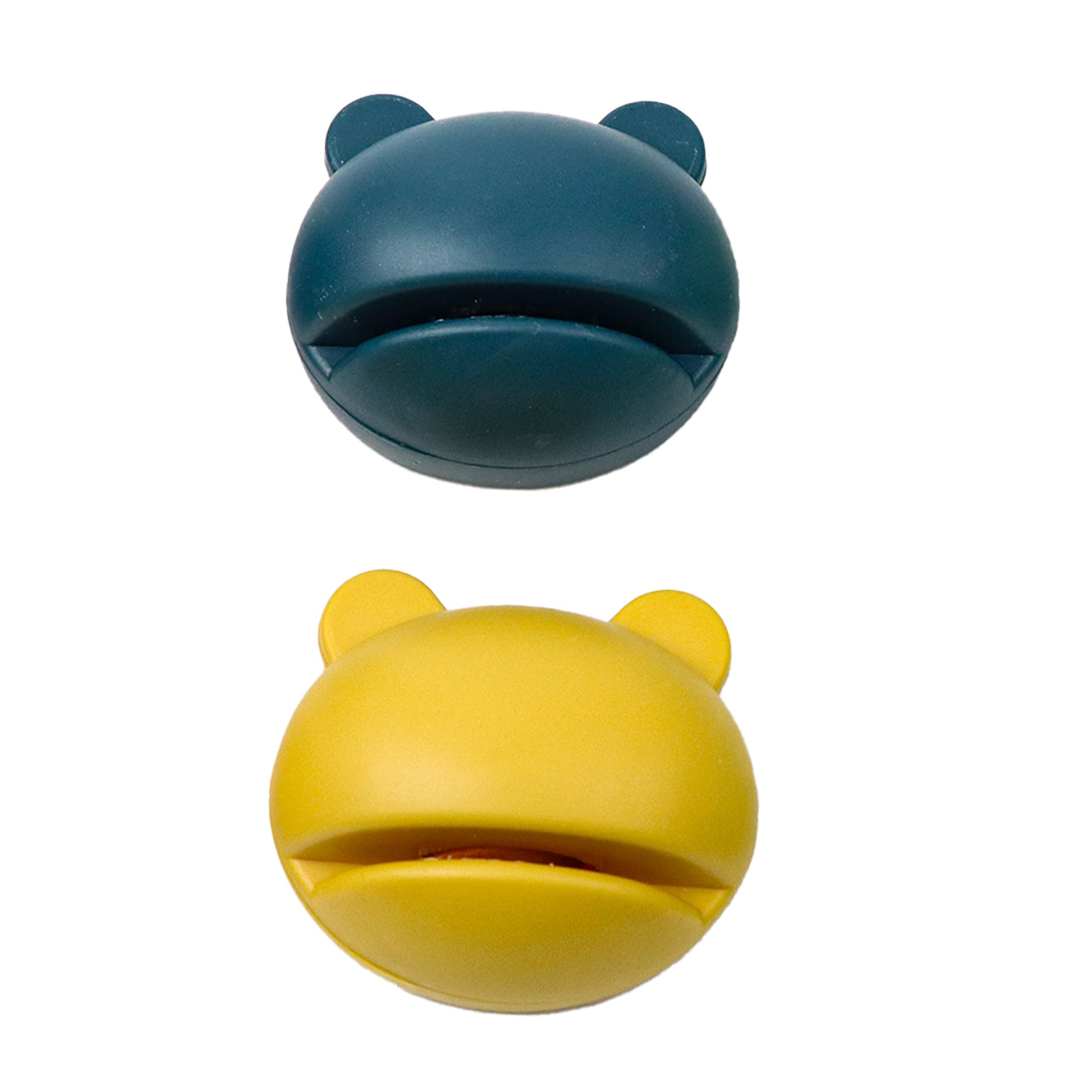 2 Counts Random Color Frog Shape Mini Knife Sharpening Device – Fun frog design meets serious sharpening power