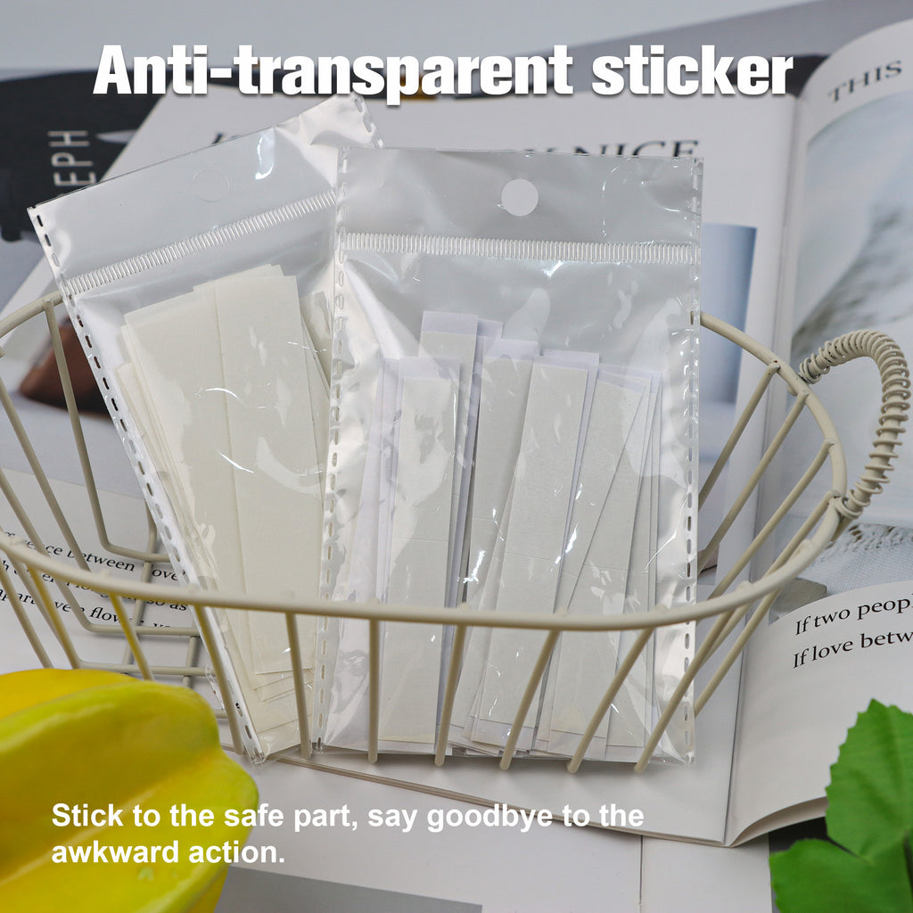 72 Counts Double Sided Fashion Tape for Women, skin-friendly material, safe for sensitive skin, transparent, no irritation