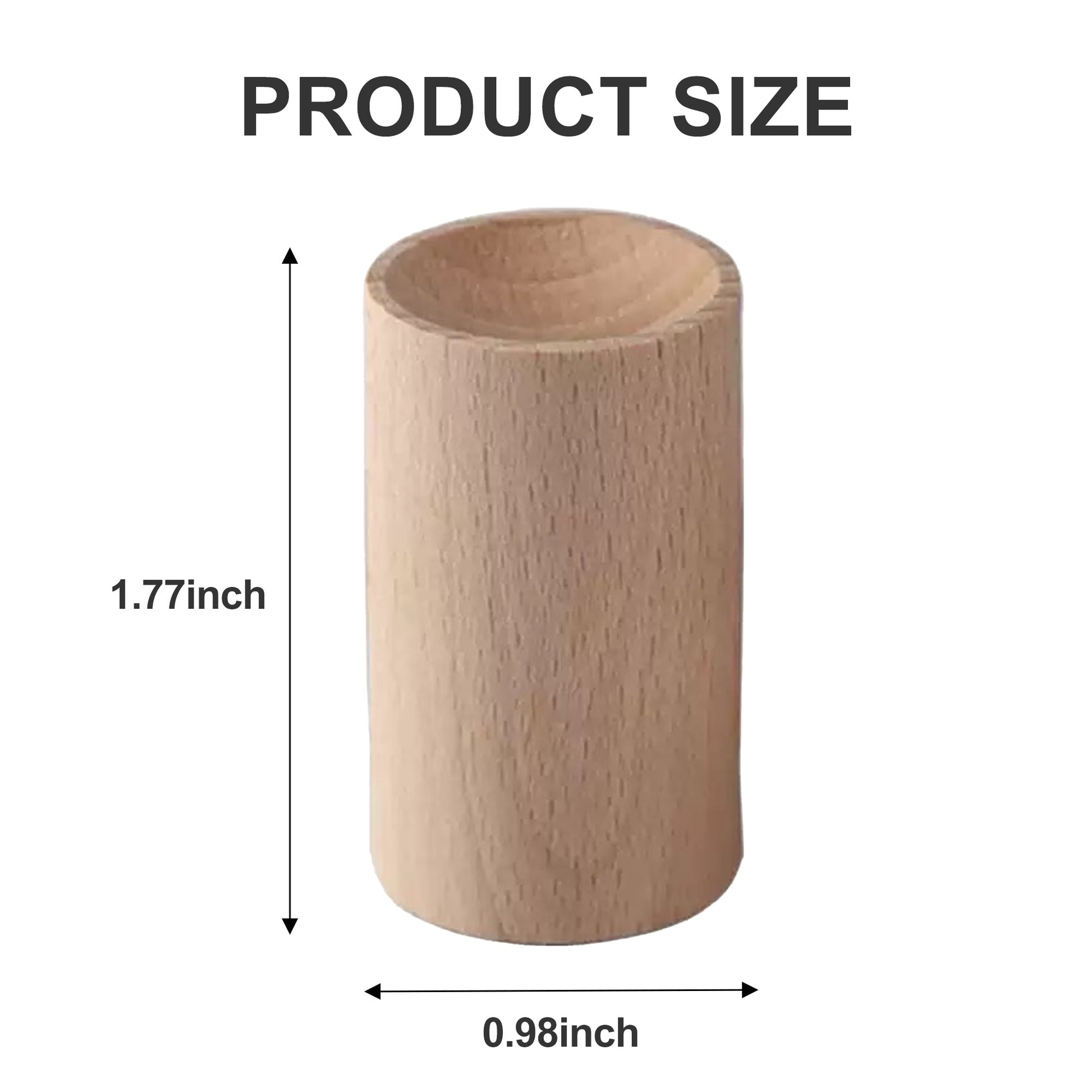 6 Counts Wooden Essential Oil Diffuser, Best Hand-Crafted Wick Essential Oil Diffuser for Aromatherapy ,Home, Bathroom, Office, Closet, Shoe Closet, Toilet, Car, Yoga Room, Sauna Room