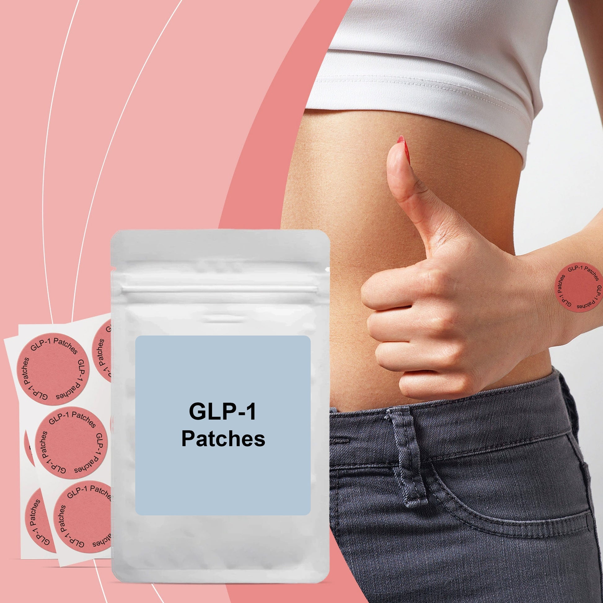 Welpeak Glp-1 Patches Firming Skin，Comfortable Body Care for Women