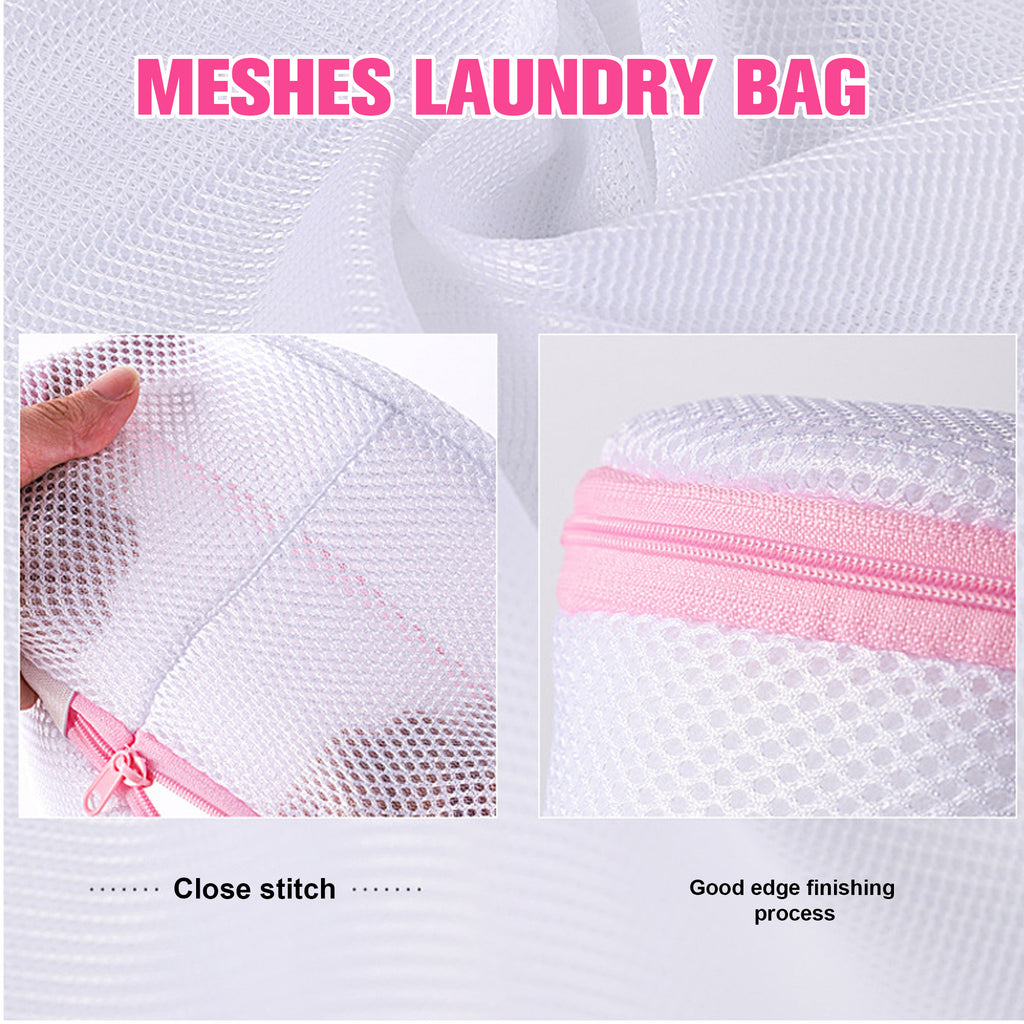 7 Counts Mesh Laundry Bags for Delicates, Clothing Protection Bags with Secure Zipper, Wash Organizer for Underwear, Stockings & Delicate Items